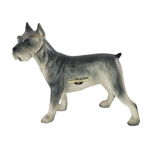 Hagen Renaker DW Baron Schnauzer Dog Figurine Ceramic Designer Workshop - Picture 1 of 9
